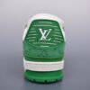 Green Low-Top Trainer Sneakers