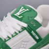 Green Low-Top Trainer Sneakers