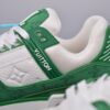 Green Low-Top Trainer Sneakers