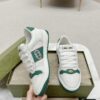 sy_no_4A6641C51A89B19B9948994FF3DD1ADF_2 Gucci Screener White Leather Sneaker with Green & Pink Web & Interlocking GG Embroidery