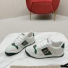 sy_no_4A6641C51A89B19B9948994FF3DD1ADF_5 Gucci Screener White Leather Sneaker with Green & Pink Web & Interlocking GG Embroidery