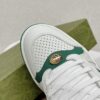 sy_no_4A6641C51A89B19B9948994FF3DD1ADF_6 Gucci Screener White Leather Sneaker with Green & Pink Web & Interlocking GG Embroidery