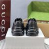 sy_no_4B05D5E5C6F1D6EF3257DE3405AD6AC8_8 Black Leather Chunky Retro Sneakers