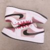 sy_no_4B5ECC0438D0BFD953535D10DE4F218D_4 Air Jordan 1 Low – Pink / White / Black Satin