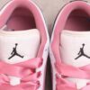 sy_no_4B5ECC0438D0BFD953535D10DE4F218D_6 Air Jordan 1 Low – Pink / White / Black Satin
