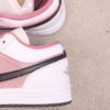 sy_no_4B5ECC0438D0BFD953535D10DE4F218D_7 Air Jordan 1 Low – Pink / White / Black Satin
