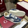 sy_no_4B70ABF8BB93A626729A403BB42B8E03_1 Gucci B Sneaker GG Canvas & Blue Suede – Navy / Denim Blue