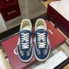 sy_no_4B70ABF8BB93A626729A403BB42B8E03_4 Gucci B Sneaker GG Canvas & Blue Suede – Navy / Denim Blue