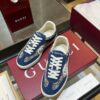 sy_no_4B70ABF8BB93A626729A403BB42B8E03_8 Gucci B Sneaker GG Canvas & Blue Suede – Navy / Denim Blue