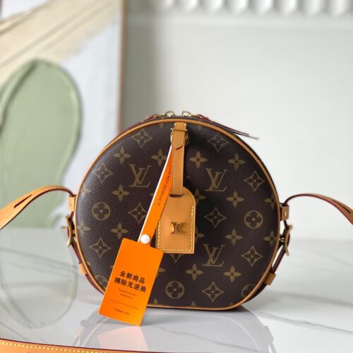 sy_no_4BF2CC751F24A2F65055F93B27EB5088_0 Monogram Boite Chapeau Souple Round Crossbody Bag