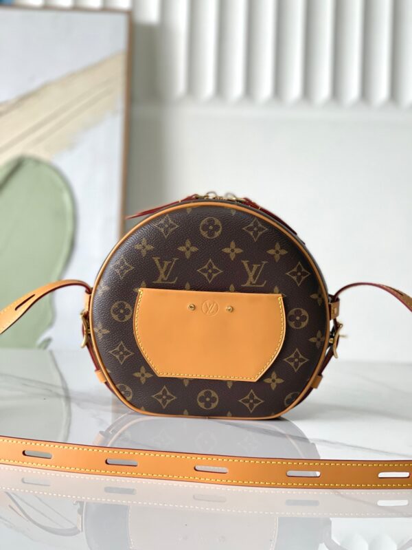 Monogram Boite Chapeau Souple Round Crossbody Bag