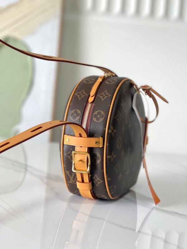 Monogram Boite Chapeau Souple Round Crossbody Bag