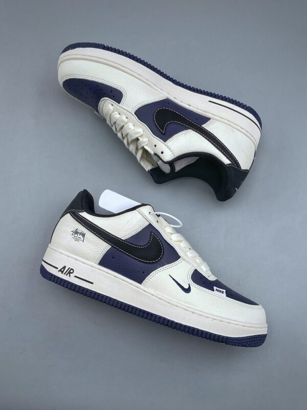 sy_no_4C0F7CCD6A27B8E5151AF565A9289F57_8 Nike Air Force 1 Low Custom Concept – Navy World Tour