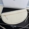 CELINE Soft Triomphe Half-Moon Bag