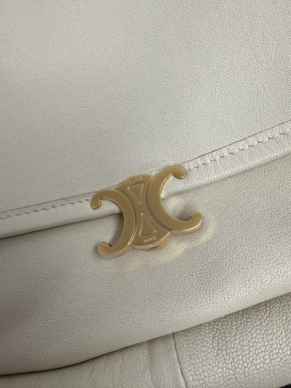 CELINE Soft Triomphe Half-Moon Bag