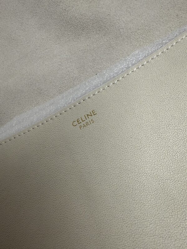 CELINE Soft Triomphe Half-Moon Bag