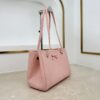 Soft Pink Bow Tote Bag – Italian Leather