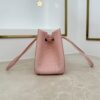 Soft Pink Bow Tote Bag – Italian Leather