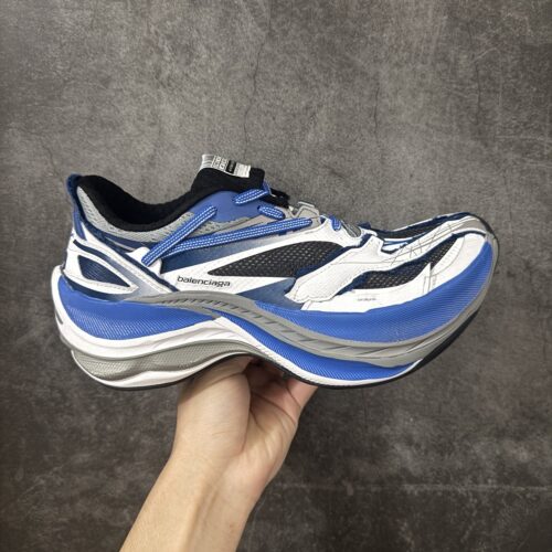 sy_no_4DF29146F919D2751A8DFDC90BDA6373_0 Blue, White, Grey & Black Oversized Retro Dad Sneakers