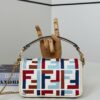 Fendi Baguette Handbag – Double-F Embroidered Canvas