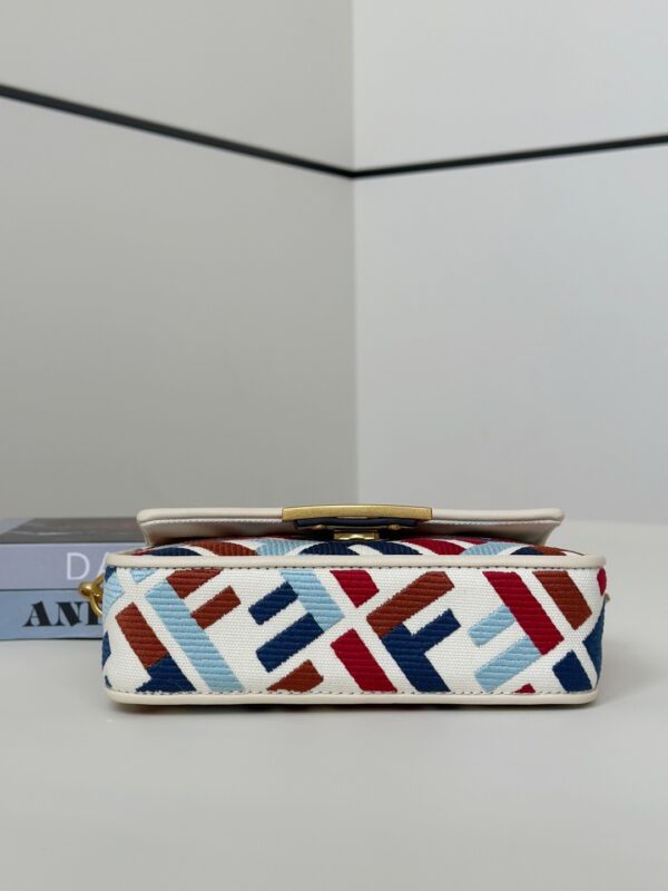 Fendi Baguette Handbag – Double-F Embroidered Canvas