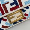 Fendi Baguette Handbag – Double-F Embroidered Canvas