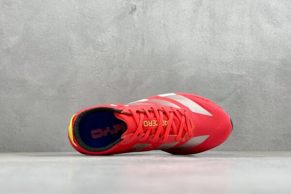 Solar Red & Silver Lightweight Racing Running Shoes