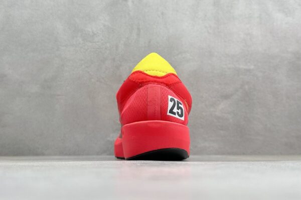Solar Red & Silver Lightweight Racing Running Shoes