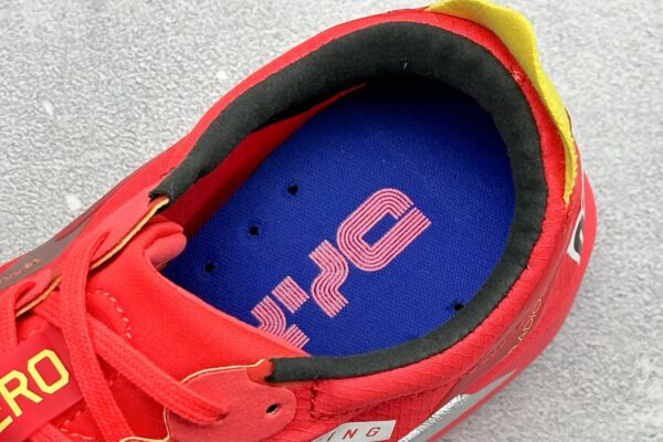 Solar Red & Silver Lightweight Racing Running Shoes