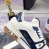 Louis Vuitton LV Trainer Maxi Navy Blue, Sky Blue & White Sneakers