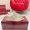sy_no_510EC9A1B3CCBDF404F85613D2A806C2_0 Gucci B Sneaker Metallic Rose Gold Leather – Rose Gold / Champagne Pink