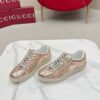 sy_no_510EC9A1B3CCBDF404F85613D2A806C2_5 Gucci B Sneaker Metallic Rose Gold Leather – Rose Gold / Champagne Pink