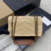 YSL LouLou Woven Chain Bag – Beige & Gold