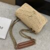 YSL LouLou Woven Chain Bag – Beige & Gold