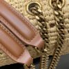 YSL LouLou Woven Chain Bag – Beige & Gold