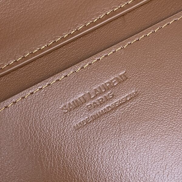 YSL LouLou Woven Chain Bag – Beige & Gold