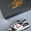 Nike Dunk Low “Love / Pink Swoosh” Double Lace Sneakers