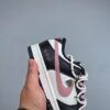 Nike Dunk Low “Love / Pink Swoosh” Double Lace Sneakers
