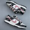 Nike Dunk Low “Love / Pink Swoosh” Double Lace Sneakers
