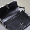 Solferino Box 19cm Bag – Black & Silver-Tone Hardware