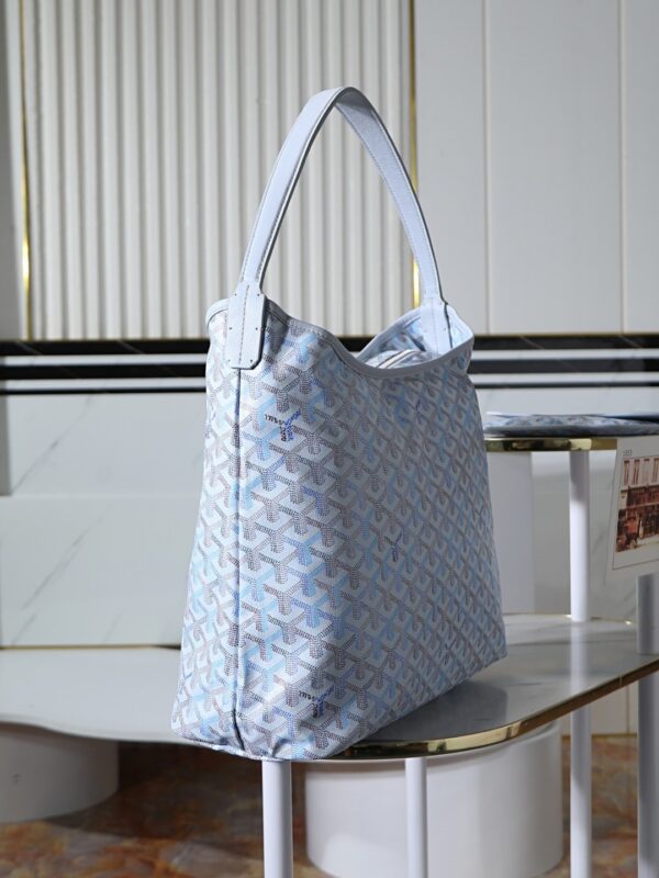 sy_no_5353228613231D27891E3A3EE54E292B_3 Ice Blue Canvas Hobo Tote Bag