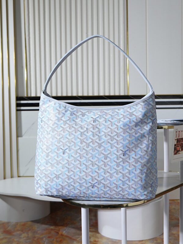 sy_no_5353228613231D27891E3A3EE54E292B_5 Ice Blue Canvas Hobo Tote Bag