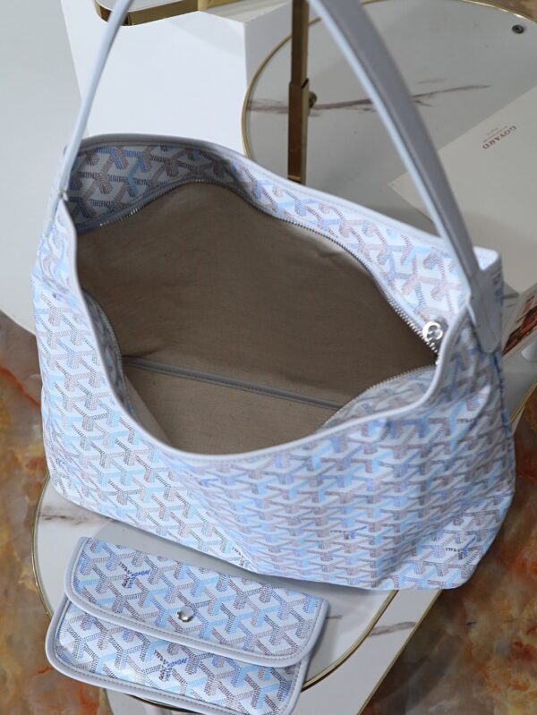 sy_no_5353228613231D27891E3A3EE54E292B_8 Ice Blue Canvas Hobo Tote Bag