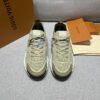 Olive Green & Military Green Technical Dad Sneakers