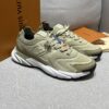 Olive Green & Military Green Technical Dad Sneakers
