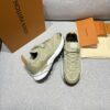 Olive Green & Military Green Technical Dad Sneakers