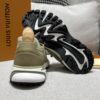Olive Green & Military Green Technical Dad Sneakers