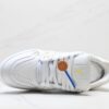 Louis Vuitton LV Trainer White & Ice Blue Floral Embroidery Sneakers