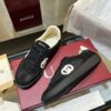 sy_no_55786C4E672DAD500B8D0DC5C974FCB7_3 Gucci B Sneaker Black GG Canvas & Suede – Black GG Canvas / Suede