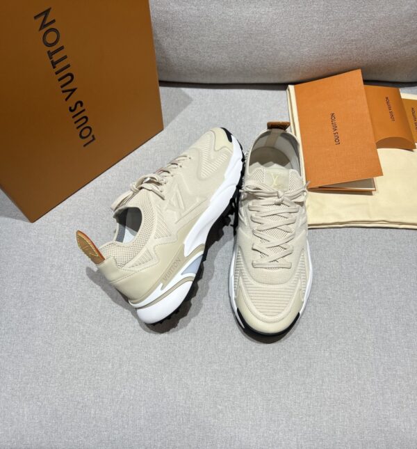 sy_no_558342201F8C6C92CA2A268F7745E987_5 Oatmeal & Sand Technical Dad Sneakers